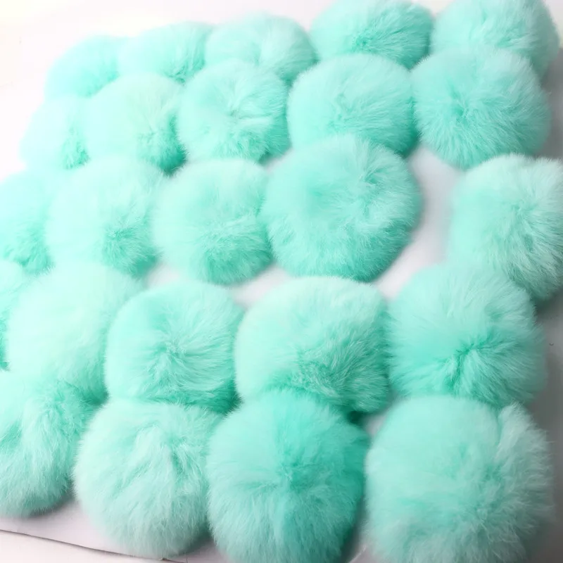 6 Cm Fluffy Pom Pom Soft Pom Pom Faux Fur Diy Children\'s Toy Wedding Decoration Felt Ball Sewing Craft Supplies Gift 1 Piece