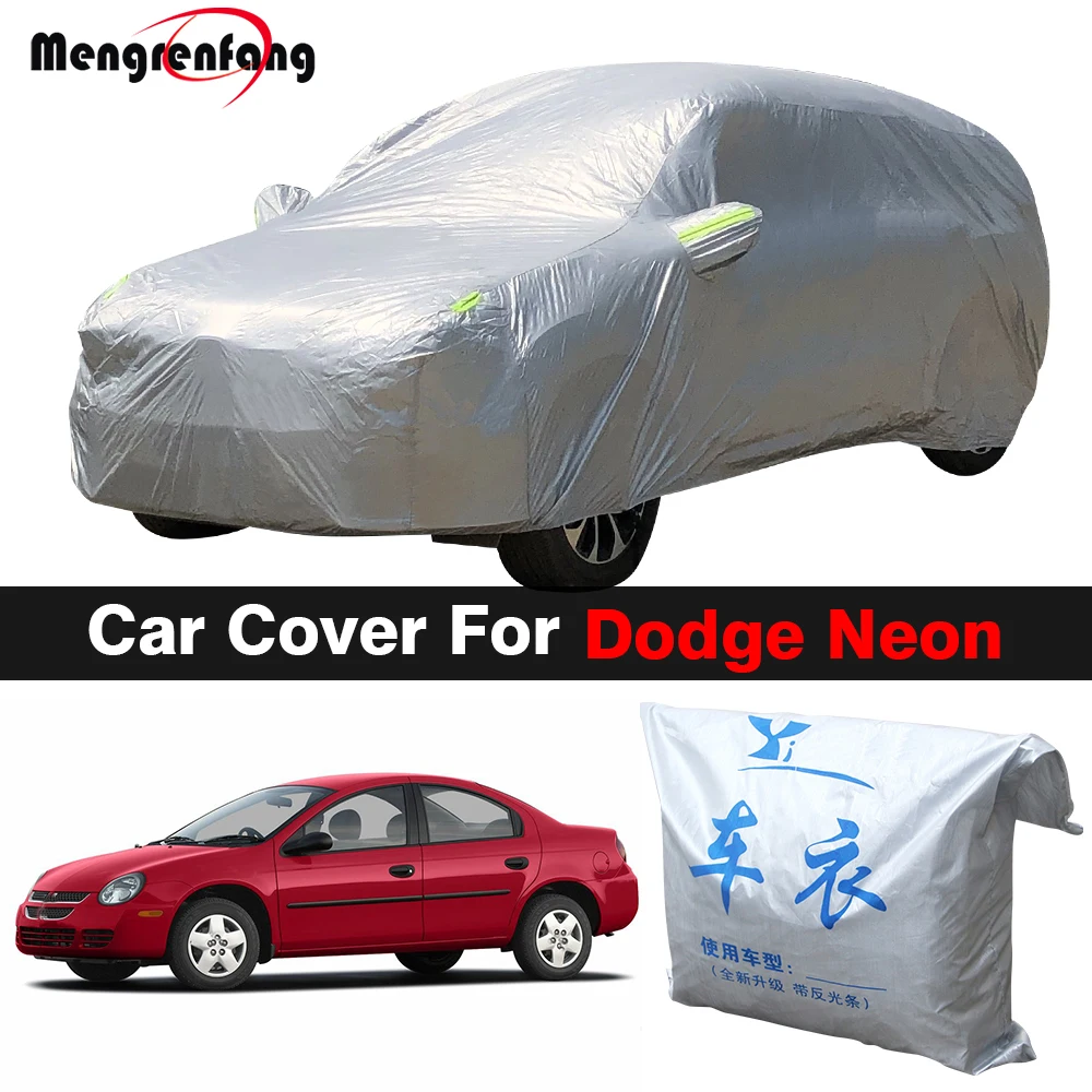 

Outdoor Car Cover Anti-UV Sun Rain Ice Snow Protection Auto Cover Dust Proof For Dodge Neon 1993-2021