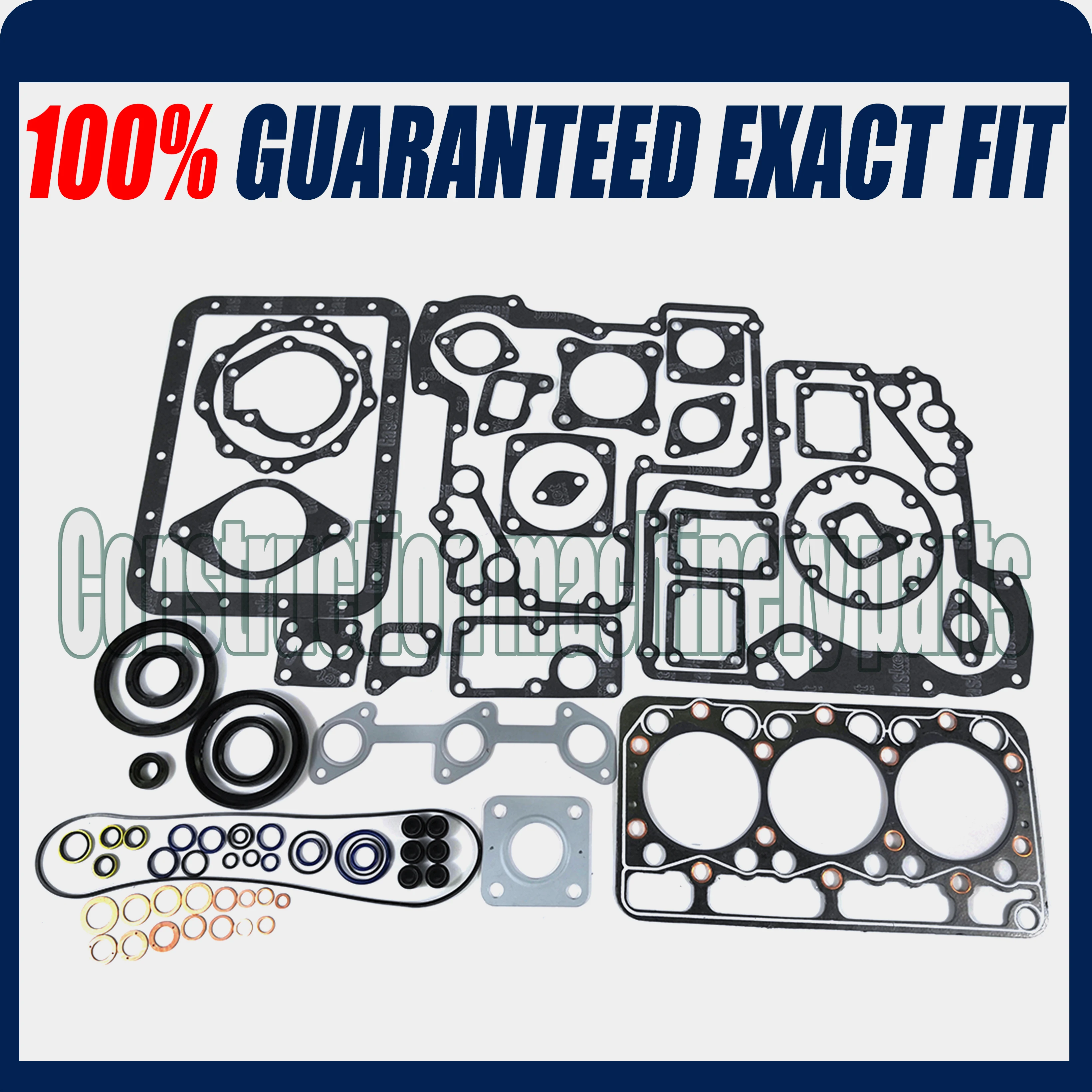 

D950 New Complete Gasket Kit for the KUBOTA D950 with Head Gasket 07916-29595