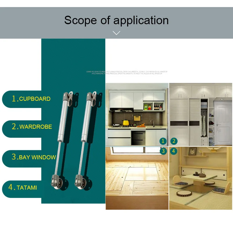 Furniture Hinge Kitchen Cabinet Door Lift Pneumatic Support Hydraulic Gas Spring Stay Hold xobw