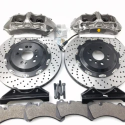 high performance 6 piston auto brake systems 6 pot brake caliper GT6 for honda civic fd2 eg6 ef es fk8 ek type r big brake kit