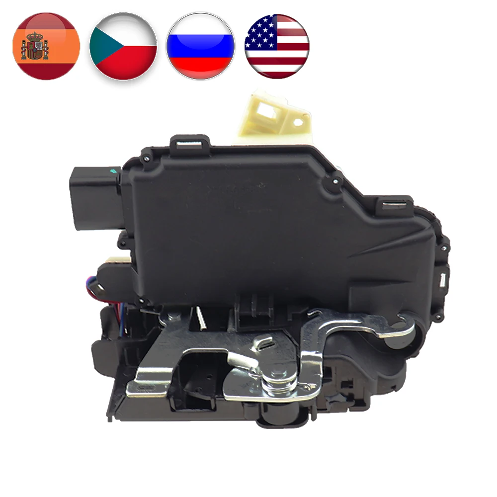 3B1837015A Car Central Door Lock Actuator Latch Module Motor Mechanism Fit For VW Passat B5 Golf Jetta MK4 Beetle Octavia Bora