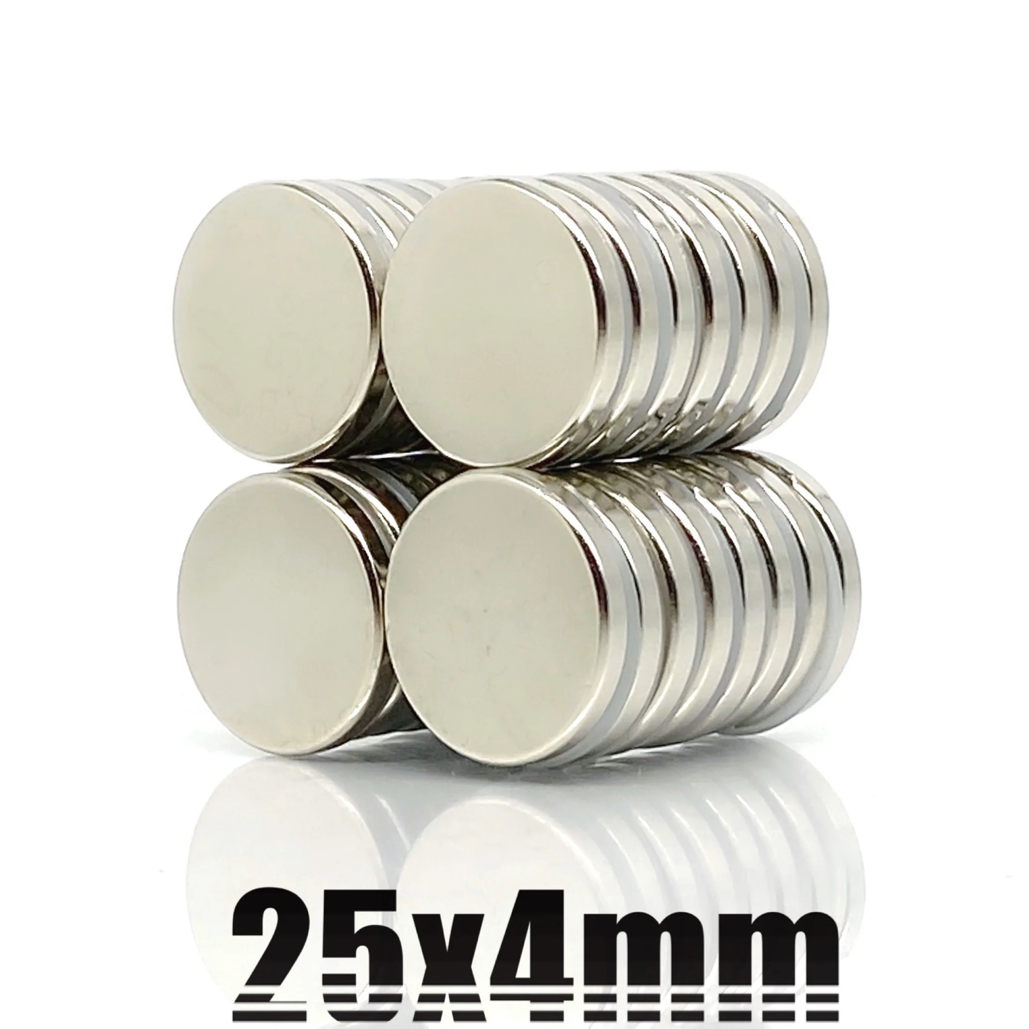 2/5/10/20 Pcs 25x4 Neodymium Magnet 25mm x 4mm N35 NdFeB Round Super Powerful Strong Permanent Magnetic imanes Disc 25*4mm