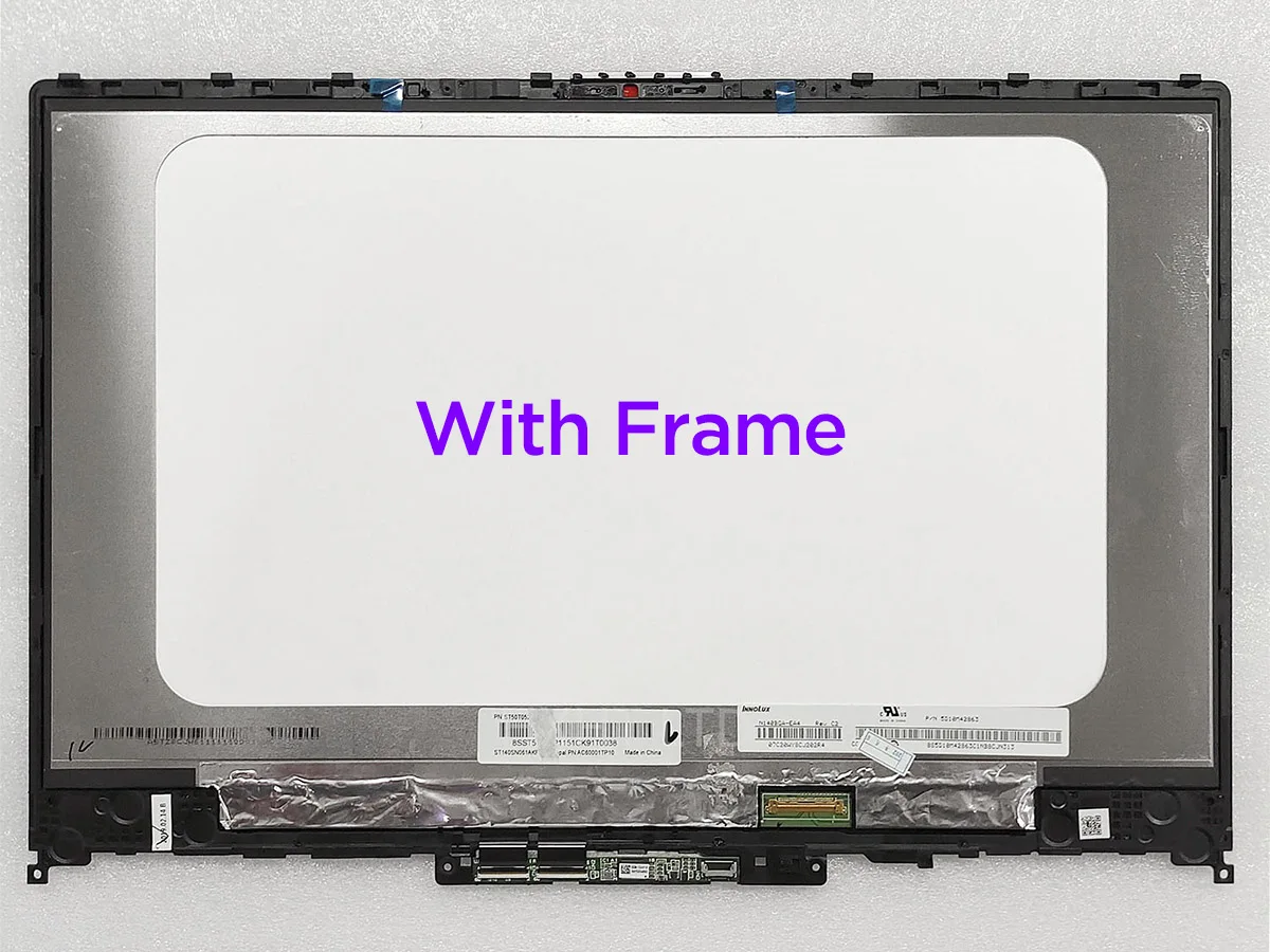 Imagem -02 - Lcd Touch Screen Digitador Assembléia para Lenovo Ideapad C34014iwl 14api 14iml Flex-14iwl 81n4 81n6 81tk 81sq 81ss 81xg 14.0