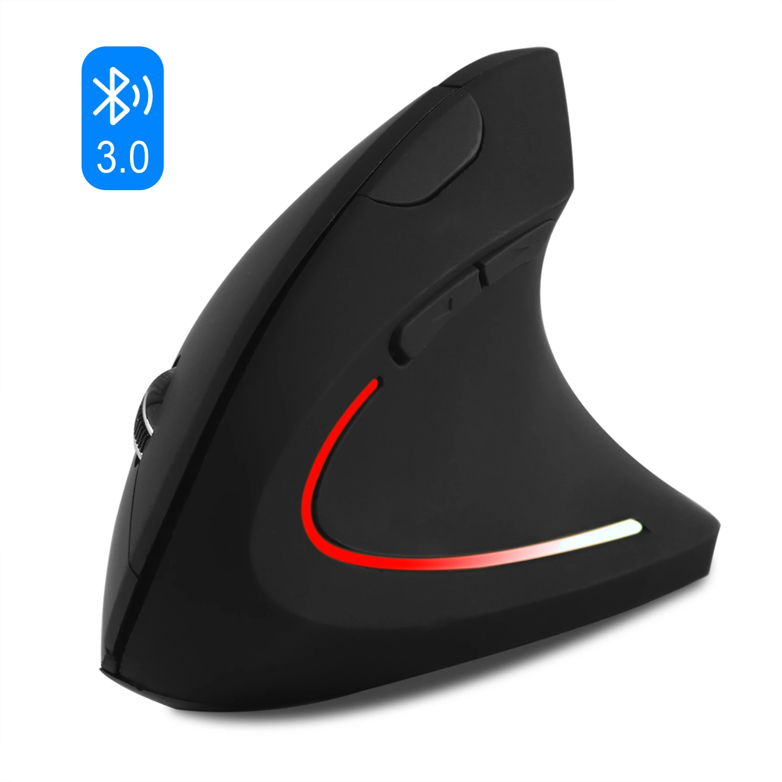 

Wireless Bluetooth Mouse Vertical Ergonomic Portable Mause 1600DPI 5D Optical Healthy Mice With BT CSR 4.0 Adapter For PC Laptop