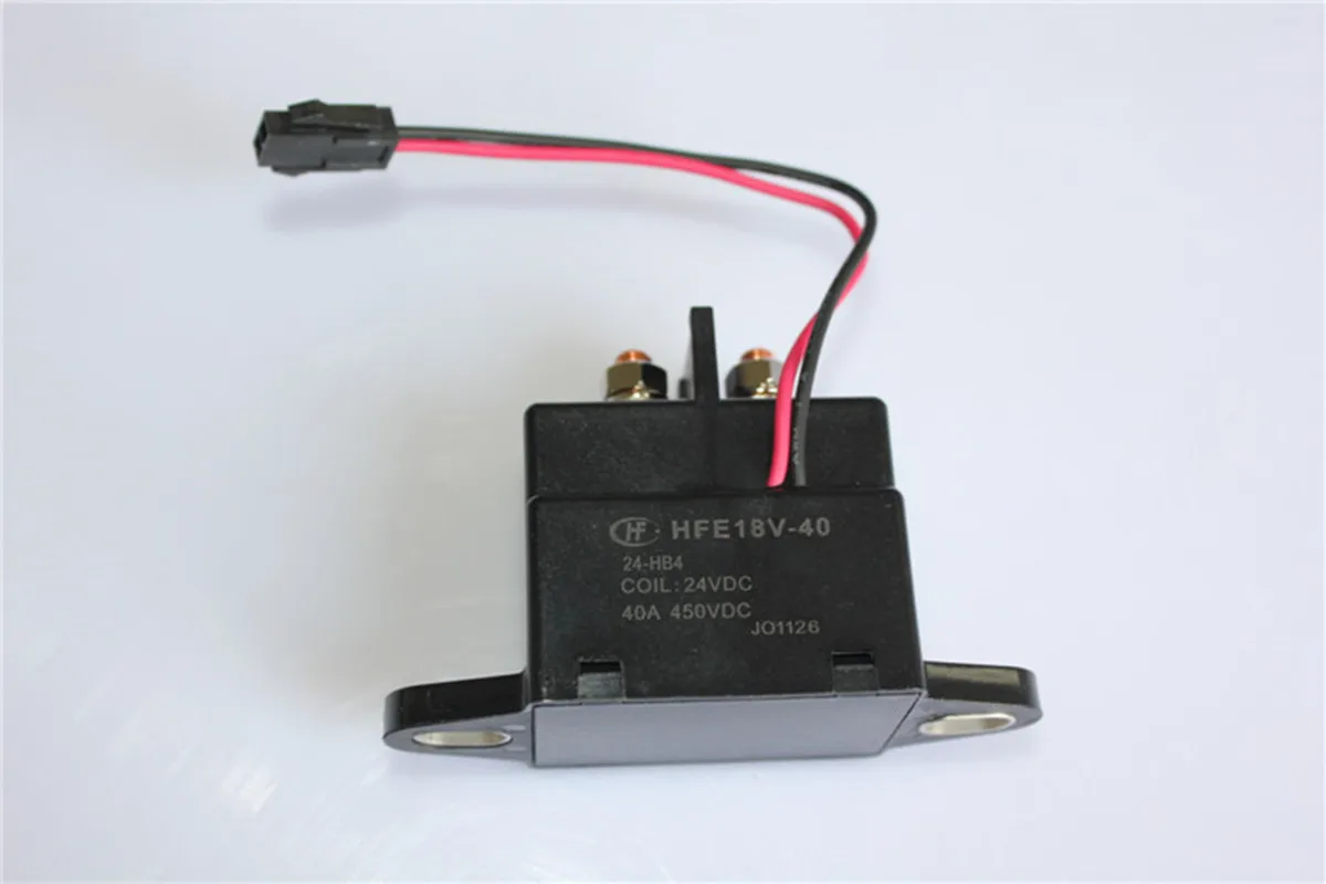 

HFE18V-40/24-HB5 HFE18V-40/750-24-HB5 40A 450VDC 750VDC 40A DC relay