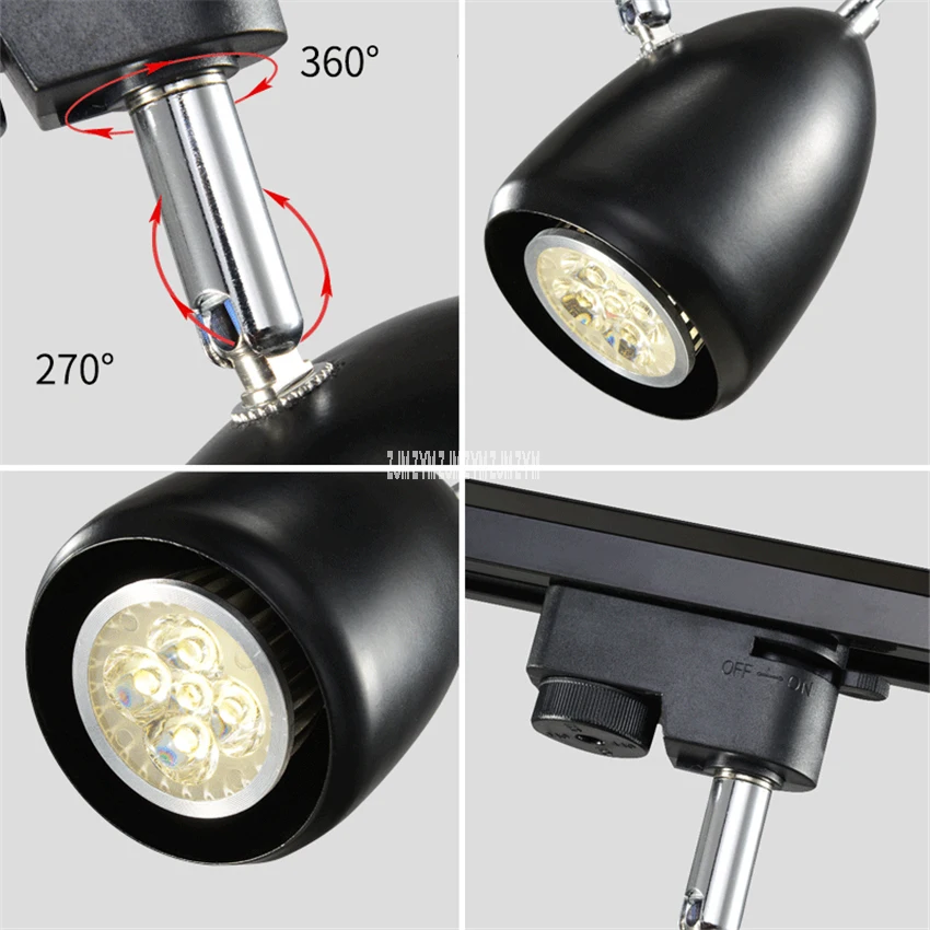 SM1828 ผนังร้านเสื้อผ้า LED TRACK Light Commercial แผนกต้อนรับบริการร้านดอกไม้พื้นหลังติดตาม Spotlight 220 V/85- 260V