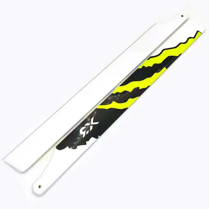 2 pairs 370mm Carbon Fiber Main Blade for ALZRC X360 Trex 450L 480 465 helicopter