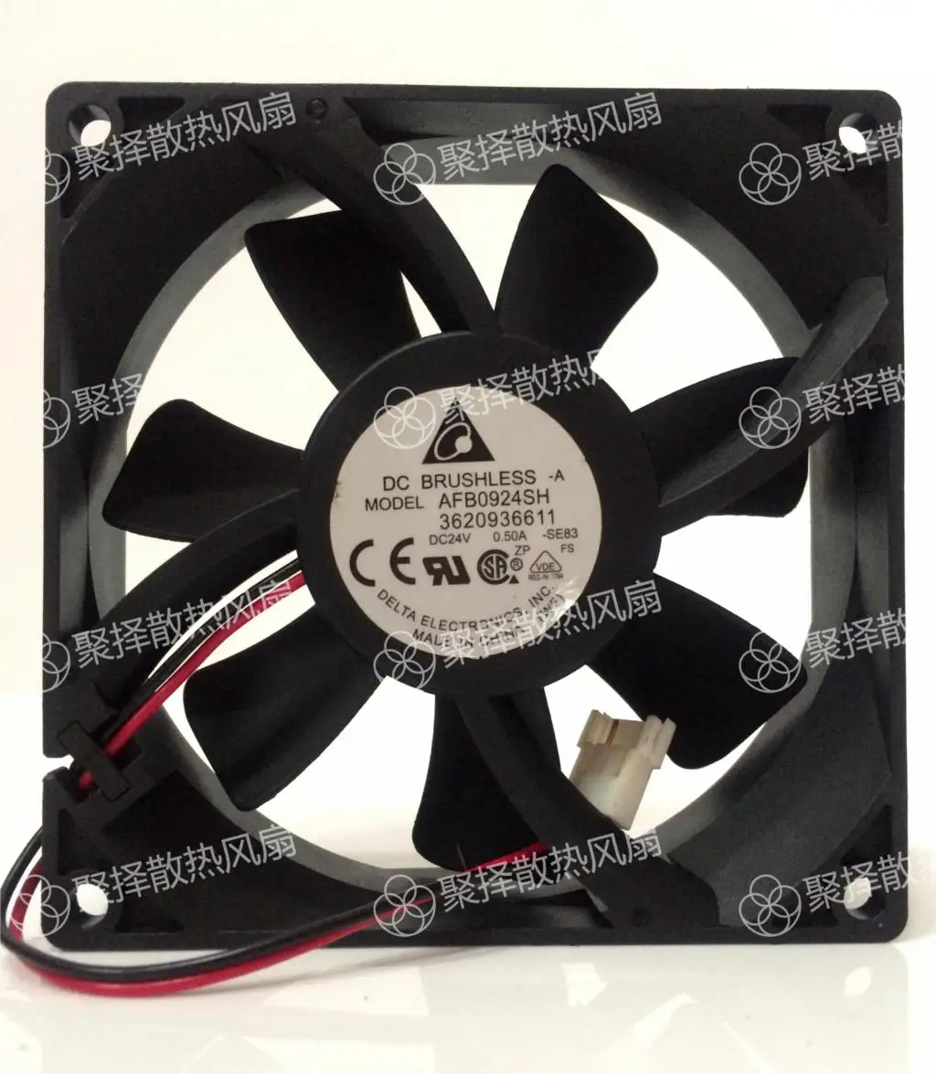 Original in AFB0924SH 24 v 0.50 A 9 cm / 9025 cm high frequency inverter fan