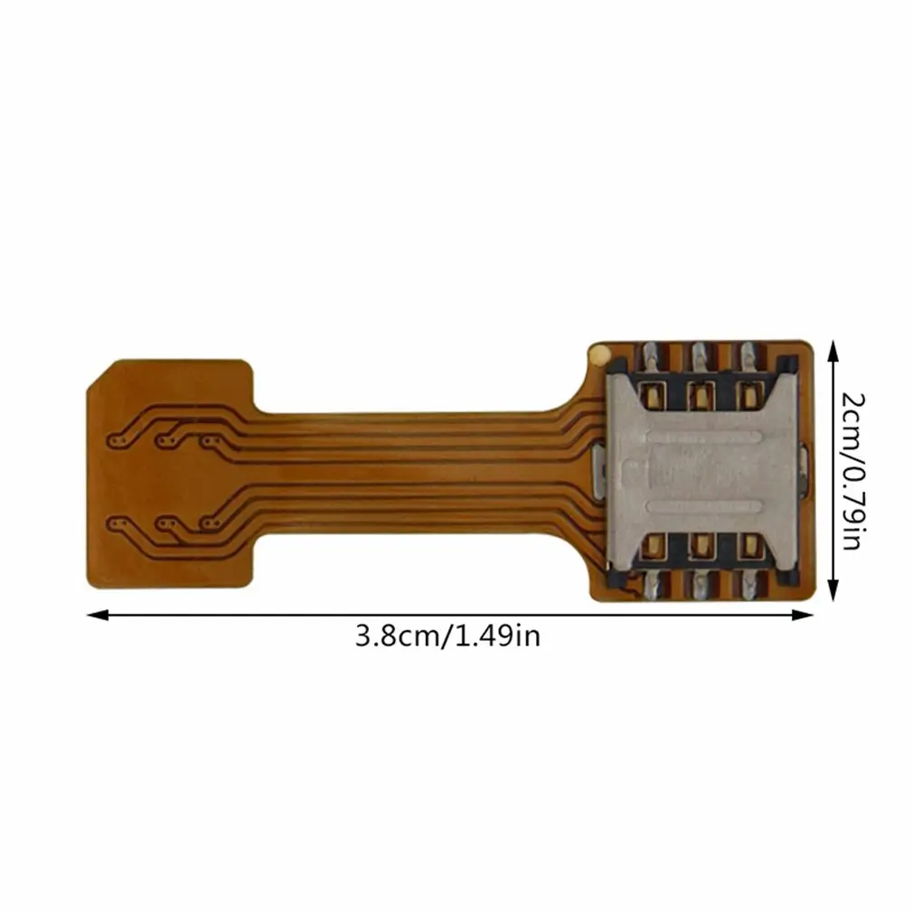 Adaptador de tarjeta SIM Dual híbrida, adaptador Micro SD para extensor de Android 2, Nano Micro SIM para Xiaomi, Redmi, Huawei, etc.