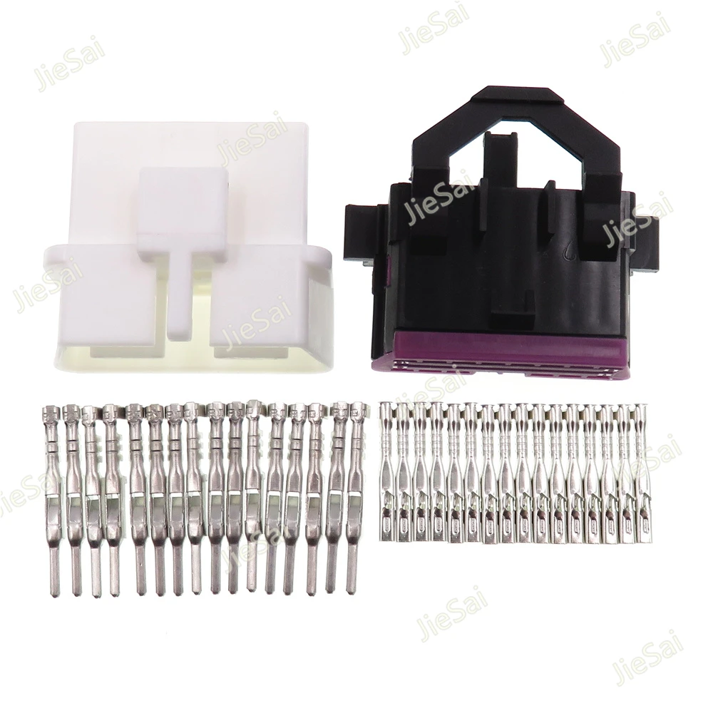 16 Pin 3A0972695A Automotive OBD Diagnostic Socket Auto Plug Wiring Harness Connector For VW Audi image 4