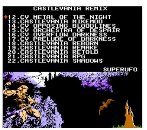 Castlevania remix 42 em 1 cartucho de jogo, 60 pinos cartão de jogo para 8 bit d99 jogador
