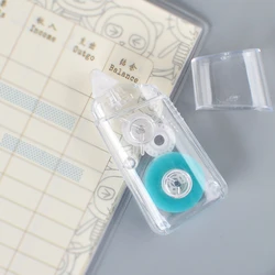 Creative 5mm*5m Mini Transparent Dot Double Sided Tape Roller Adhesive Glue Dispenser School Office Stationery Accessories