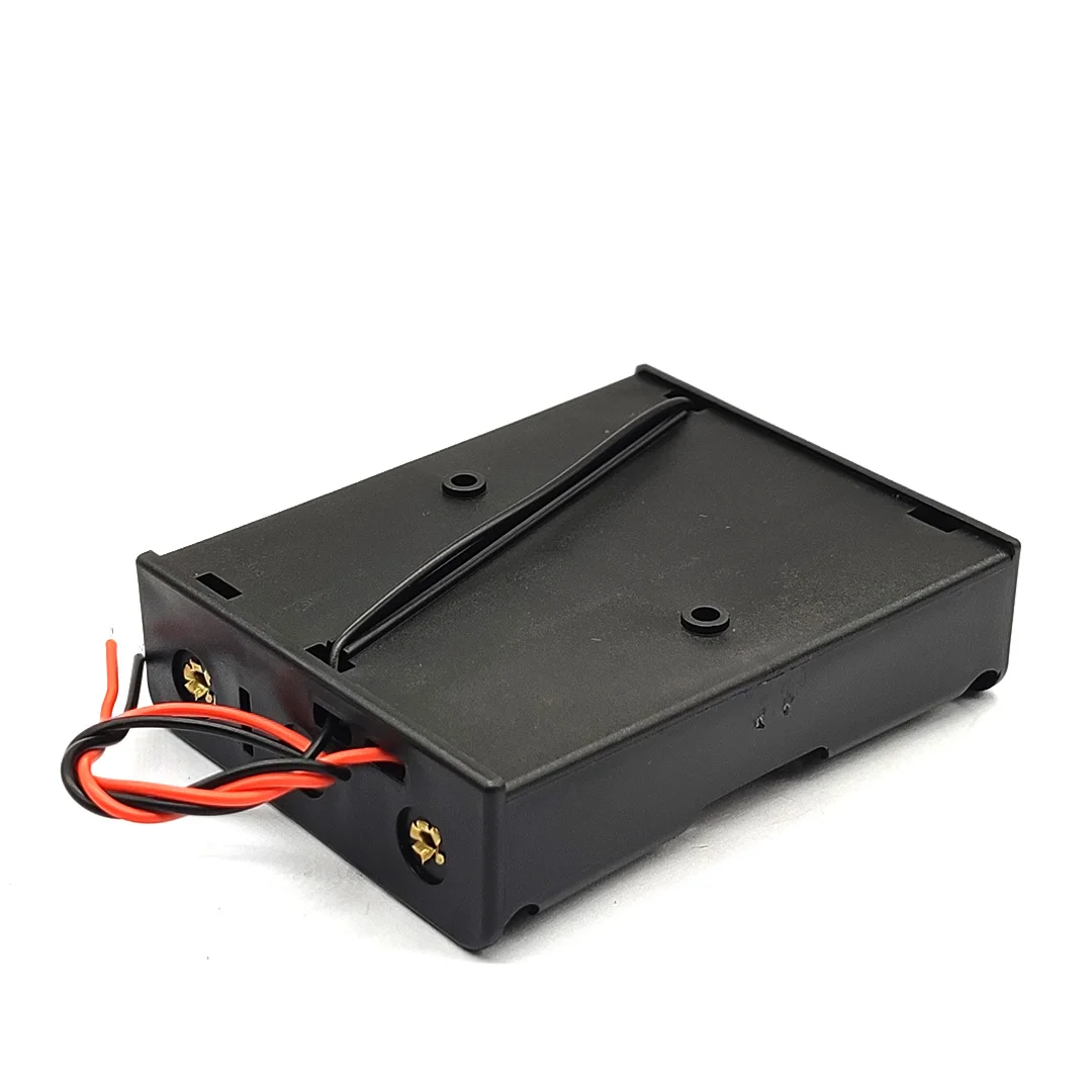 3x 18650 Series Battery Case 3*18650 Battery Box 18650 Holder With Wire Leads 3.7V Series Connection DIY