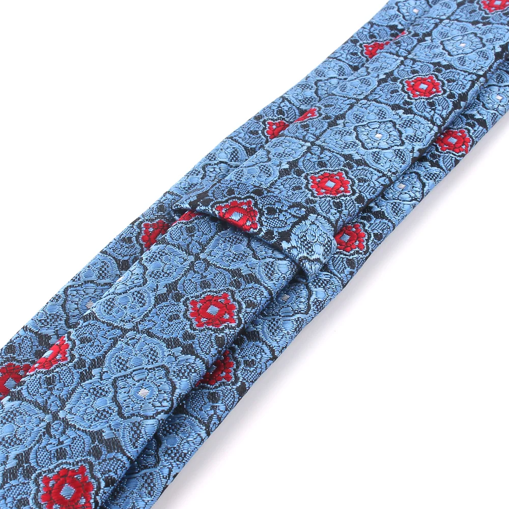 New Classic Paisley Tie For Men Wome Floral Woven Neck Tie For Wedding Business Suits Man Ties Jacquard Mens Necktie Gravatas