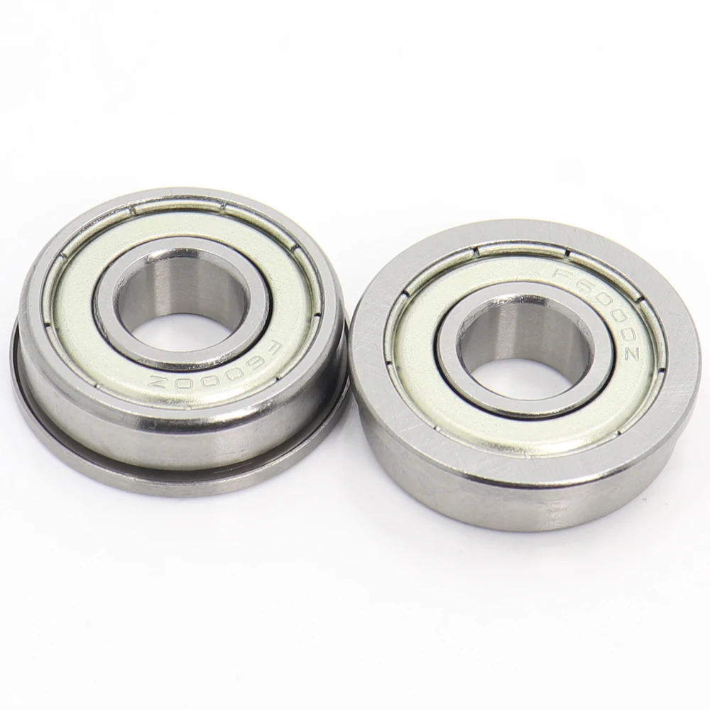 F6004ZZ Flange Bearing 20*42*12 mm ( 10 PCS ) Double Shielded Deep Groove Flanged F6004 Z ZZ Ball Bearings F6004-2Z F6004Z