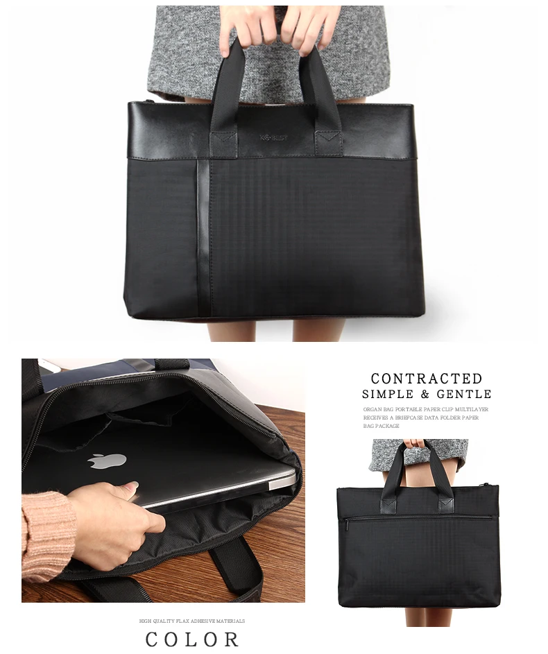 Simple Fashion Business Bag Women Office Conference Bag Large Capacity Tote Bags For Women