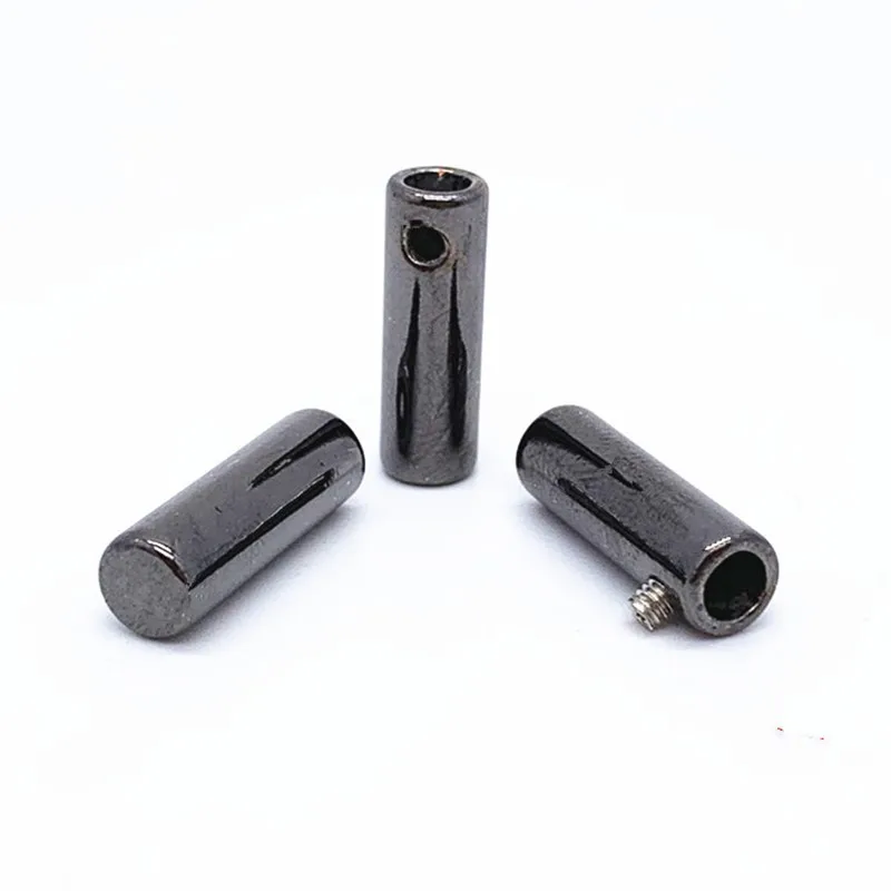 Stopper Cord Ends Lock Metal buckle for Bag Shoes Sportswear Garment Lanyard cord locks screw Accessories 30pcs