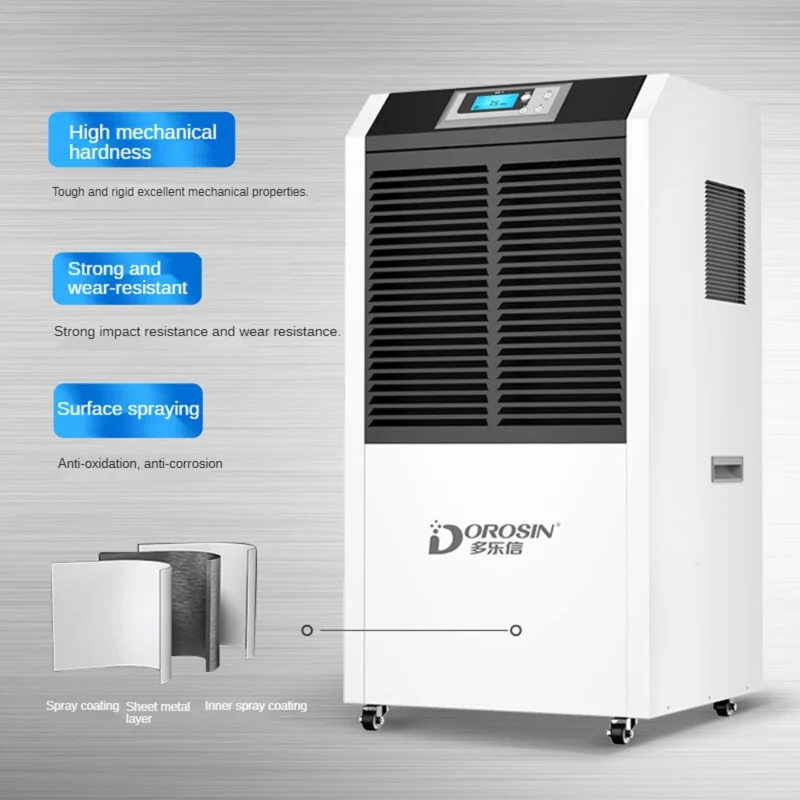 DOROSIN Industrial Dehumidifier Warehouse Basement Villa high-power Dehumidifier Commercial Electric Dryer For 150-300㎡