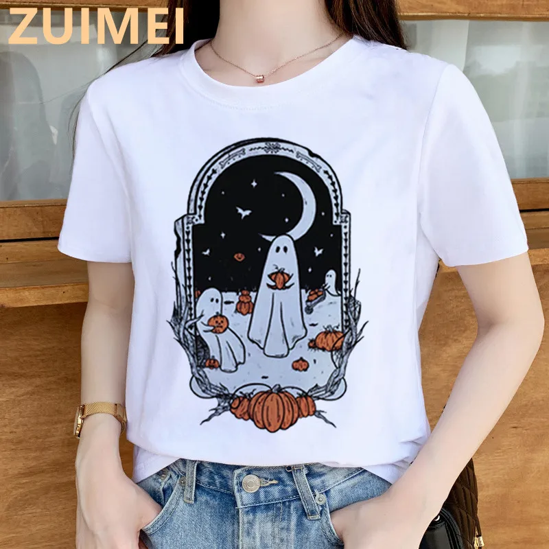 

Pumpkin Coffee Spice New Autumn Thanksgiving Top Casual ladies basic O-collar Short Sleeved White Women's T shirt Girl,Drop Ship