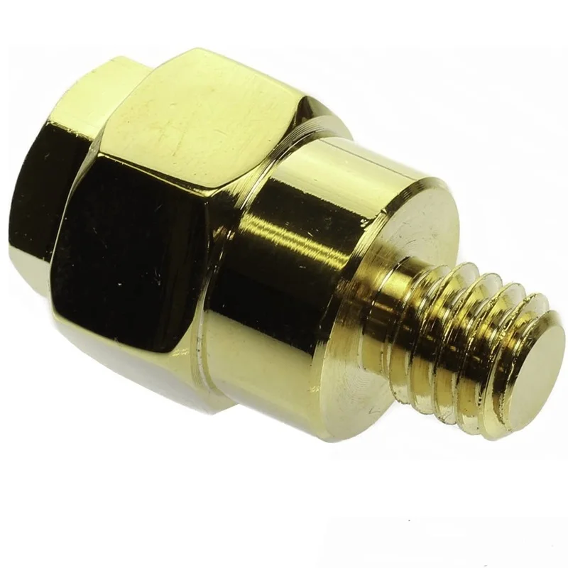 Gold-Plated Solid Brass  For GM Side Post Battery Adapter Terminal Positive or Negative Terminal