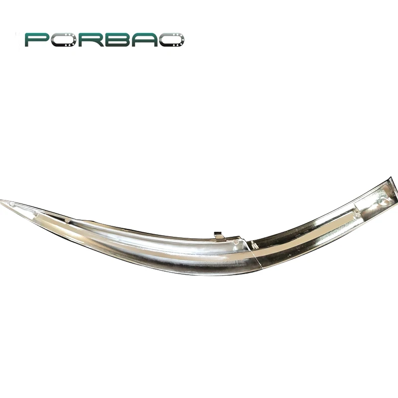 PORBAO Front headlight Large lighting strip electroplate for BMW E60 2007 2008 2009 Auto parts Auto Accessories car decorations