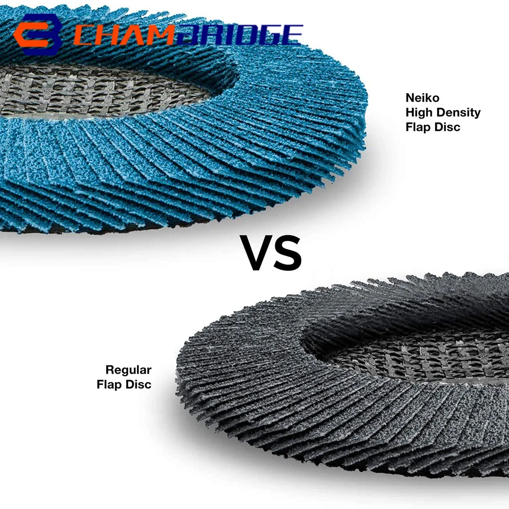 4.5 inch Flap Discs Zirconia Grinding Wheels 40/60/80/120 Grit Professional Flap Discs Sanding Abrasive Blades for Angle Grinder