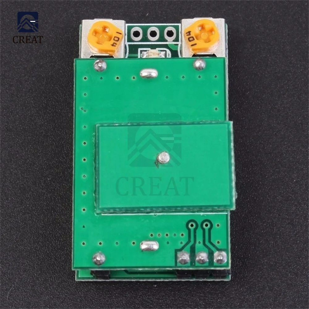 Banda d\'onda di ISM del modulo del commutatore del sensore di microonde di cc 5V 5.8G 5.8GHz che rileva 12m HFS-DC06 nessuna scheda 30mA di