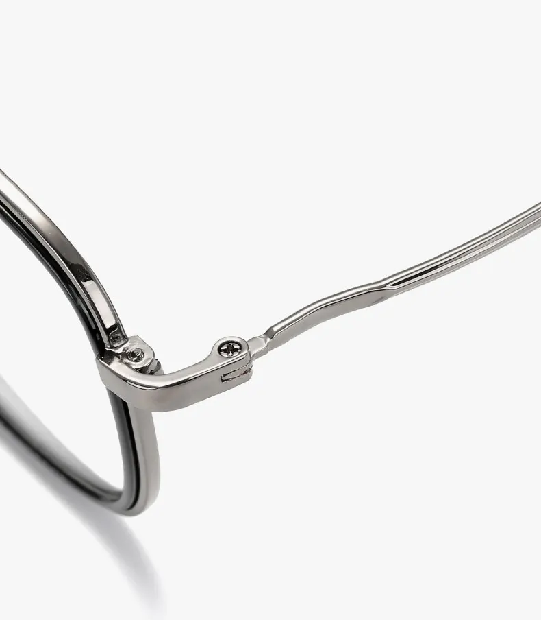 Legierung Gläser Rahmen Unisex Brille Vollrand Brillen Anti Blue Ray Frühling Scharniere Kurzsichtige Brillen Heißer Verkauf – Detail 5