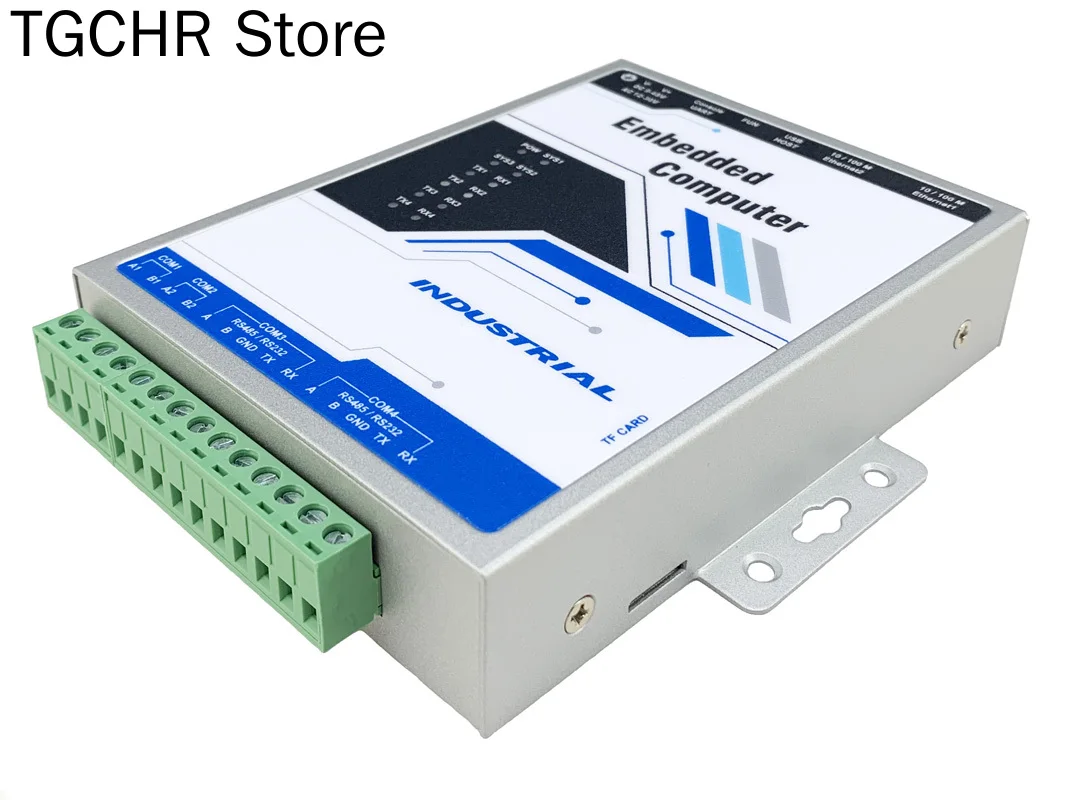 Industrial Computer Serial Port Server Edge Computing A9 Multi-core Processor Dual Network Port Support Secondary Development