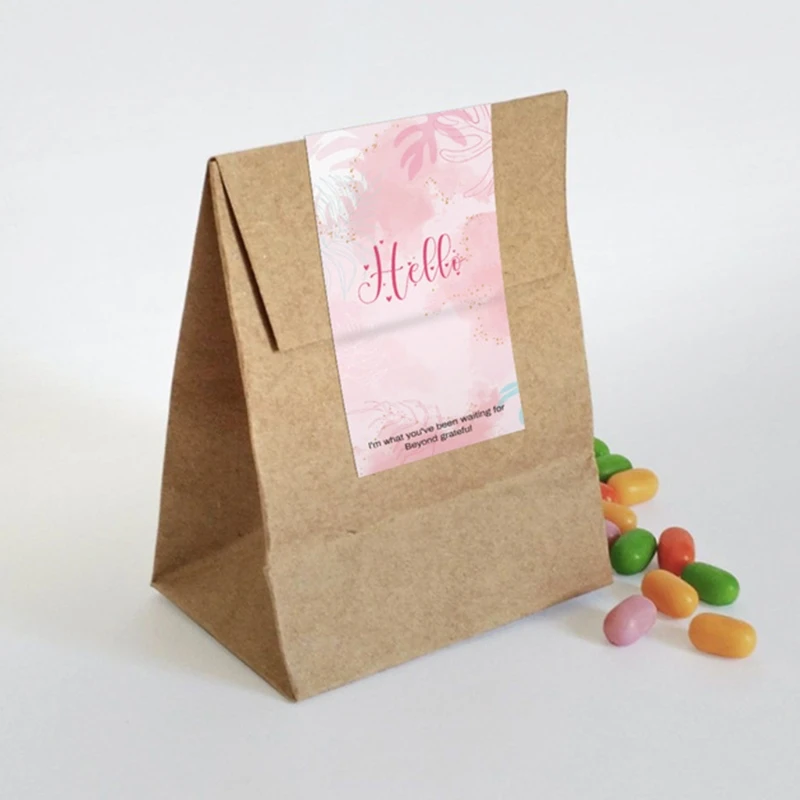 50 шт., самоклеящиеся декоративные бирки-наклейки для розничной торговли