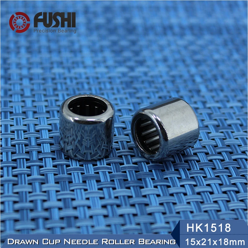 HK1518 Needle Bearings 15*21*18 mm ( 5 Pcs ) Drawn Cup Needle Roller Bearing HK152118 TLA1518Z