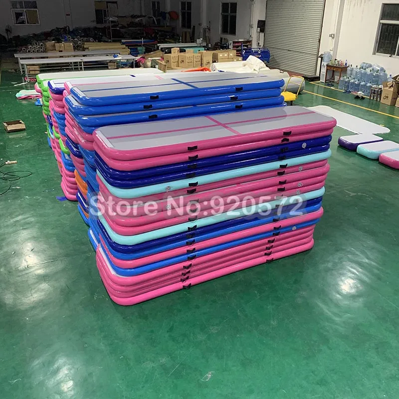 Factory Wholesale Inflatable Air Track For Gym,4x1m Indoor Inflatable Air Gym Mat,High Quality Inflatable Tumble Track For Sale