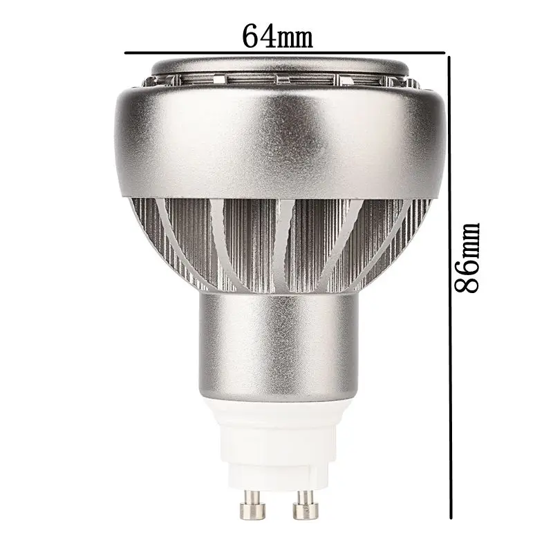 GX10 led bulb 12W PAR20 spotlight 1200LM 45 beam angle GX10 track light lighting