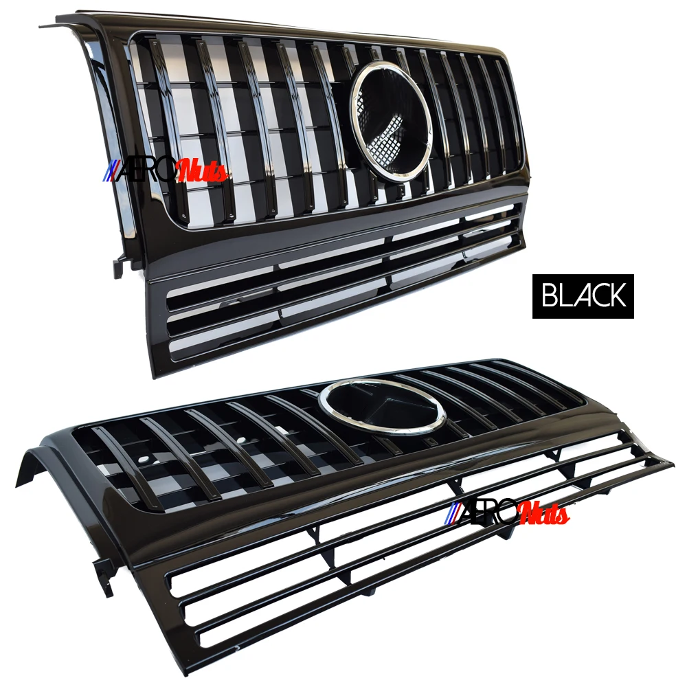 Perfect-fit GTR Panamericana Style Front Grille for Mercedes Benz 1990 - 2017 G Class G Wagon W463 G350 G450 G550 & G55 65 AMG