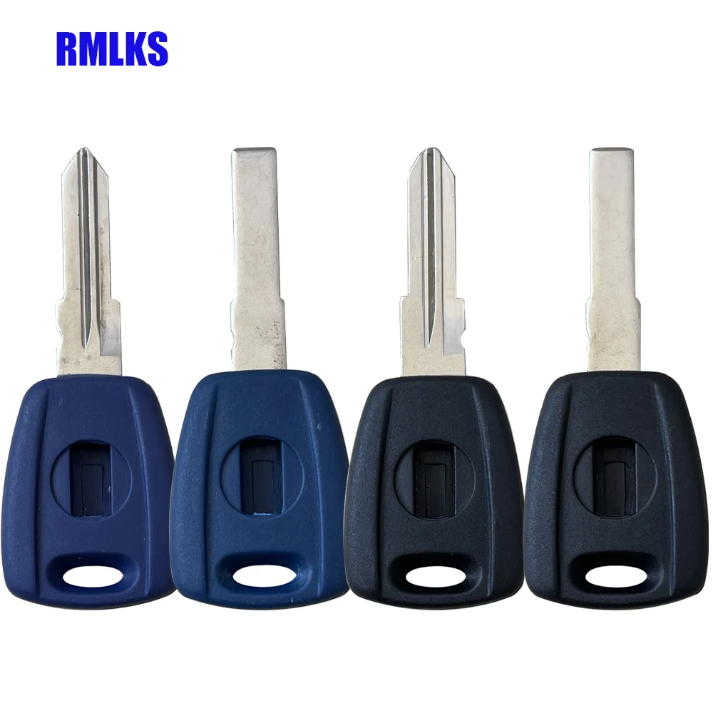 Transponder Key Shell Uncut Blank SIP22 GT15R lama per Fiat Grande Punto Scudo Panda Bravo Doblo Stilo ID48 Chip