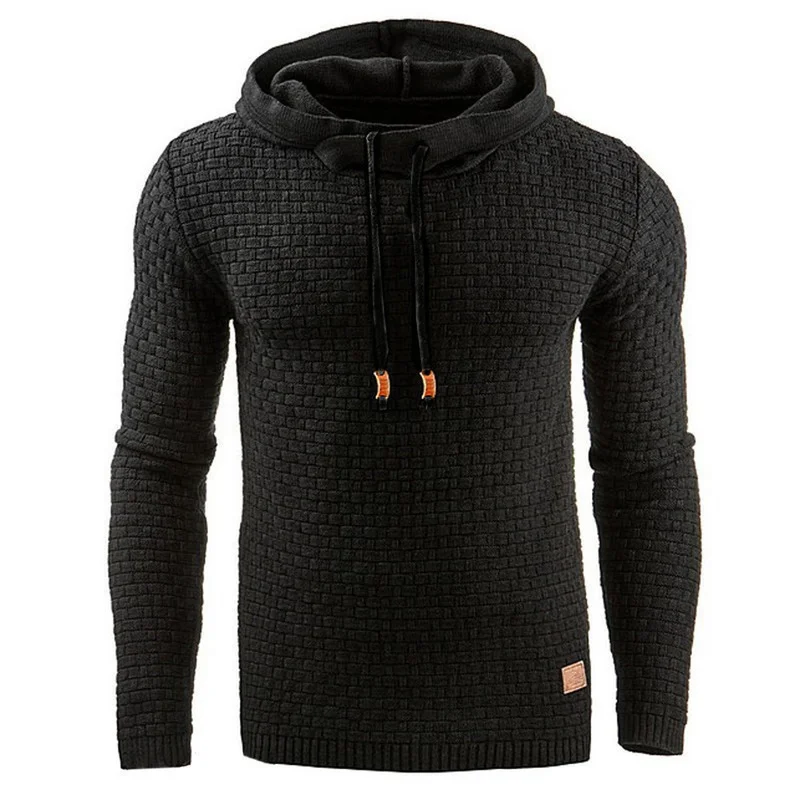 Sudadera con capucha para hombre y mujer, suéter informal de gran tamaño con cremallera, Color sólido, cálido