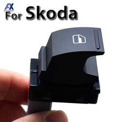 Power Einzigen Fenster Heber Schalter Tür Seite Elektrische Steuerung-Taste Knob Für Skoda Octavia Fabia Superb Roomster OE #5J0959855