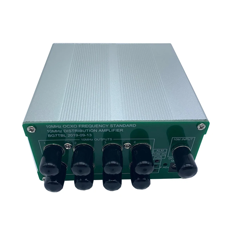 شحن مجاني بواسطة BG7TBL OCXO تردد قياسي 8 منافذ مخرج 10 ميجا هرتز مضخم توزيع #4