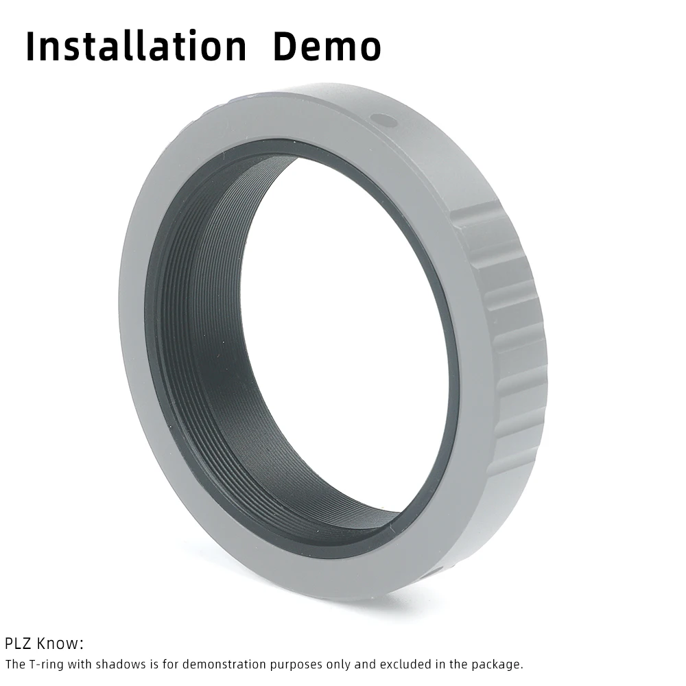 EYSDON Replaceable Camera Mount T-Ring Inner Ring (M42 or M48) for Telescope Astro Photography Viewing