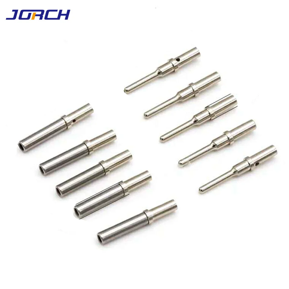 50 sztuk DT Series Pin Contact 0462-201-16141 0460-202-16141 Stal nierdzewna 16-20AWG Deutsch Crimp Solid Terminal Female