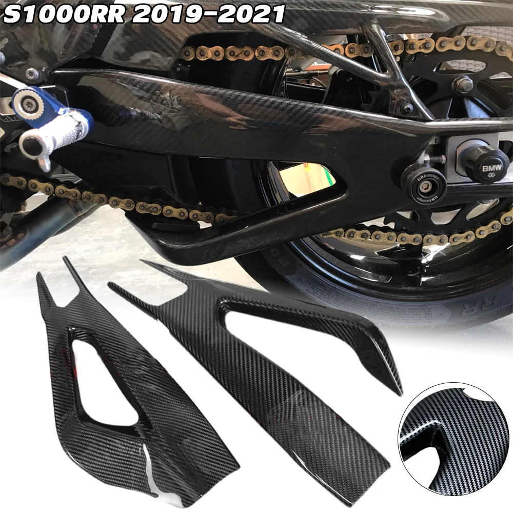 

S1000RR Swingarm Cover Carbon Fiber Swing Arm Protector Fairing For BMW S 1000RR S 1000 RR 2019 2020 2021 Motorcycle Accessories