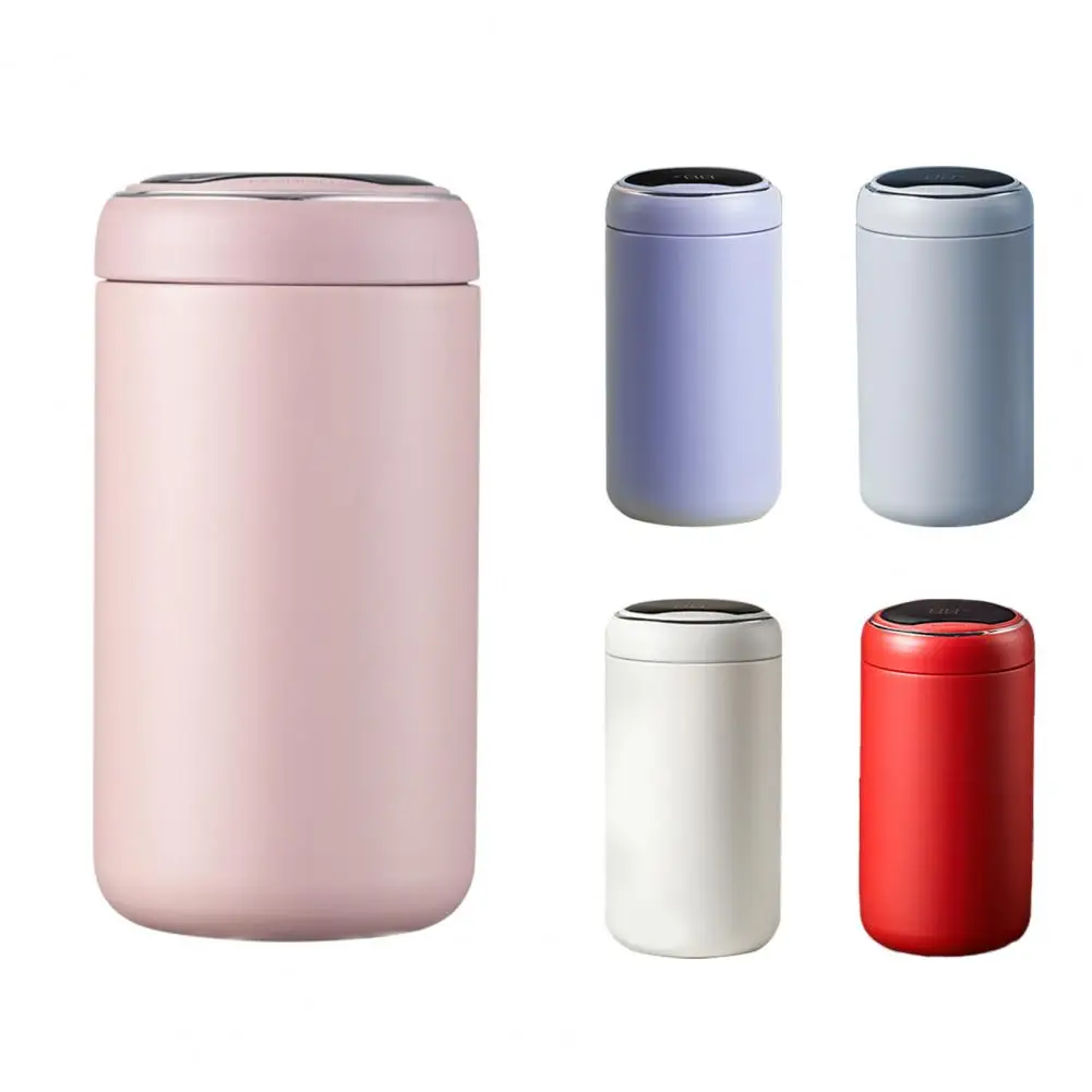 300ml Insulated Cup Eco-friendly Long Term Heat Preservation Stainless Steel Smart Vacuum Coffee Insulated Bottle Home