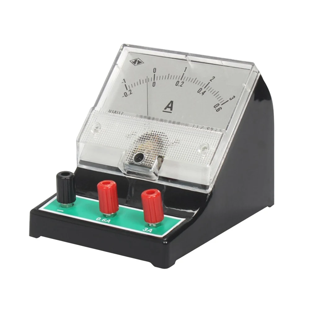 DC ammeter Grade 2.5 Middle school physics electricity Teaching instrument Pointer meter Ammeter Teaching demonstration