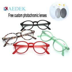 KAEDEK Glasses Hyperopia Reading Glasses Men Women Resin Lens Presbyopic Reading Glasses 1.5 +2.0 +2.5 +3.0 +3.5