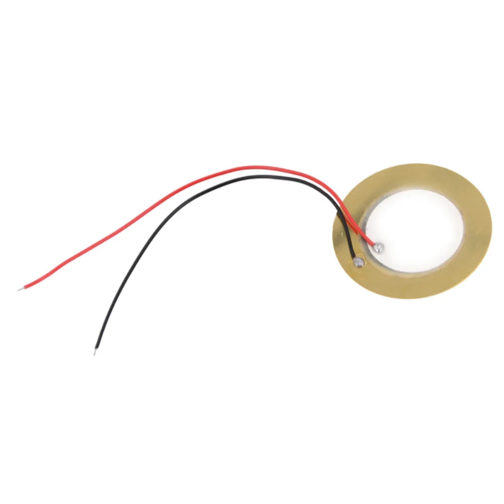 10PCS 15mm/27mm/35mm Piezo Elements Buzzer Copper Piezoelectric Sounder Sensor For Buzzer Pressure Sensor Speaker DIY