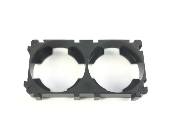 2x 26650 Battery Holder Bracket Cell Safety Anti Vibration Plastic Cylindrical Brackets For 1*2 2P 26650 Lithium Batteries