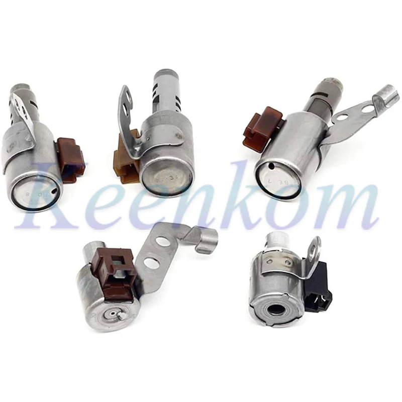 5pcs/set U140E U240E U24 Transmission Control Solenoid For Lexus Toyota Camry Corolla U140E/F 98-12 35220-21010 3522021010