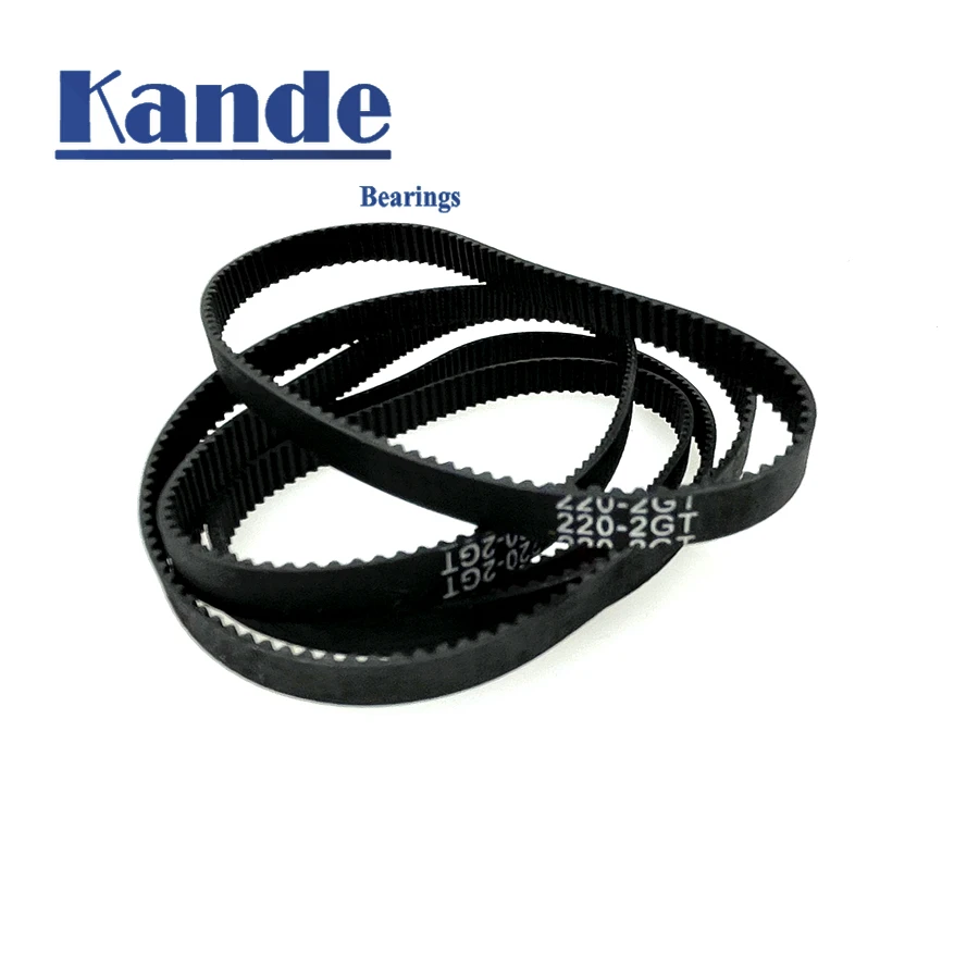 3D Printer Parts GT2 6mm Closed Loop Rubber Timing Belt 466 468 480 484 488 494 500 520 524 528 540 550 570 586 600mm 2GT 1pcs