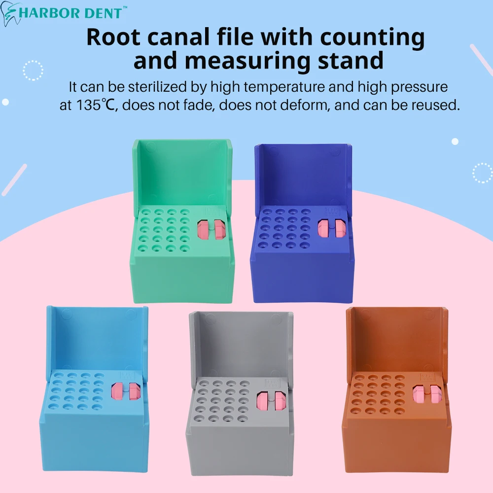 

High Quality Endo Box With Memory 49 Times Sterilization Box Dental Endo Files Box Autoclavable At 135 ℃ For Root Canal Files